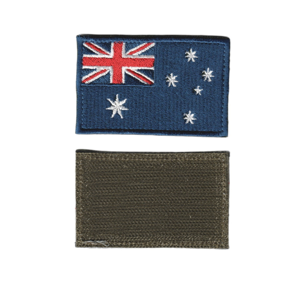 Шеврон ЗСУ, військовий / армійський, австралійський прапор , на липучці,  5  см * 8 см, фото 1