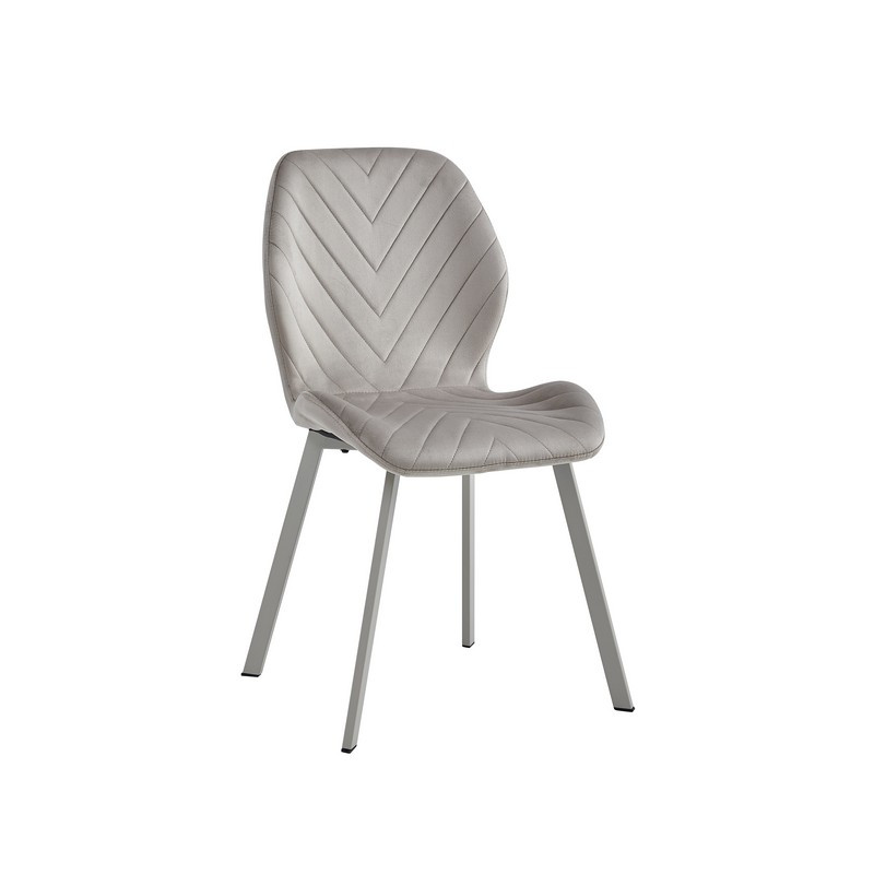 Стілець N-54 капучино велюр + капучино, фото 1