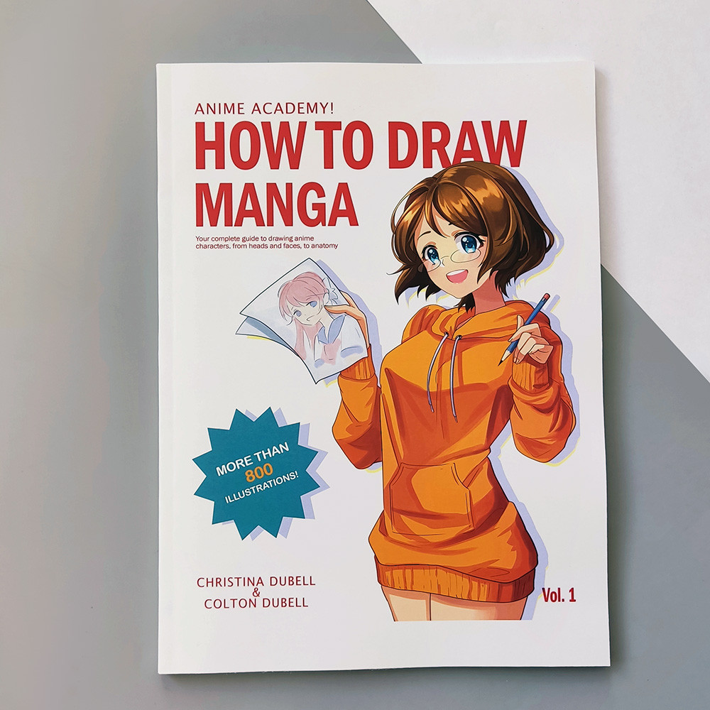 Підручник з малювання манга для початківців Anime Academy! How to draw manga., фото 1