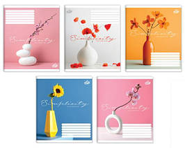 Зошит 60 арк. клітинка "Бріск" / Краса в простотi