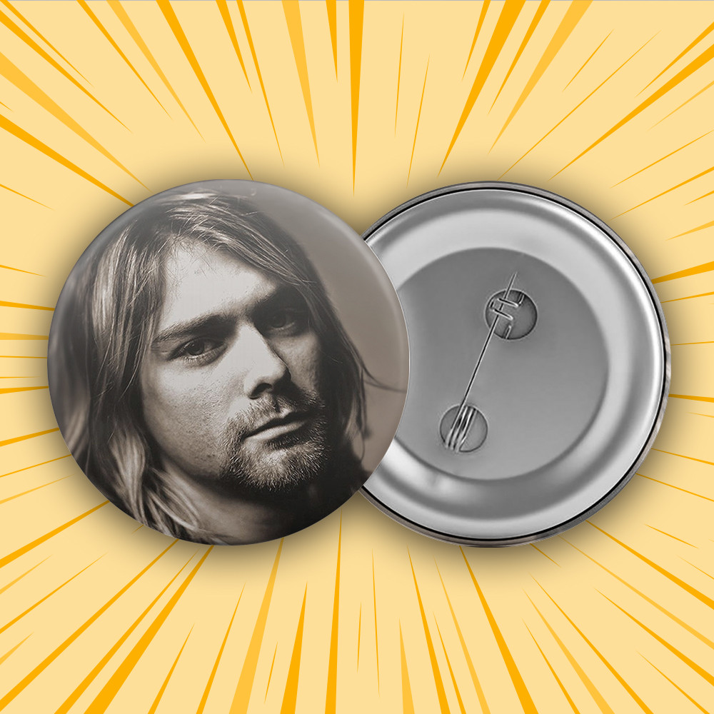 Значок 56 мм Nirvana 015