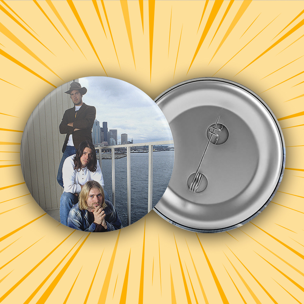 Значок 56 мм Nirvana 021