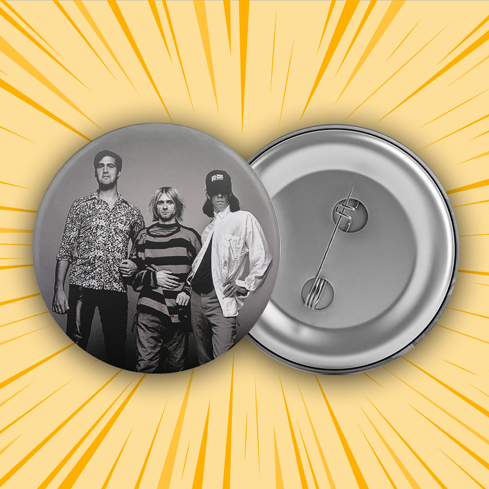 Значок 56 мм Nirvana 024