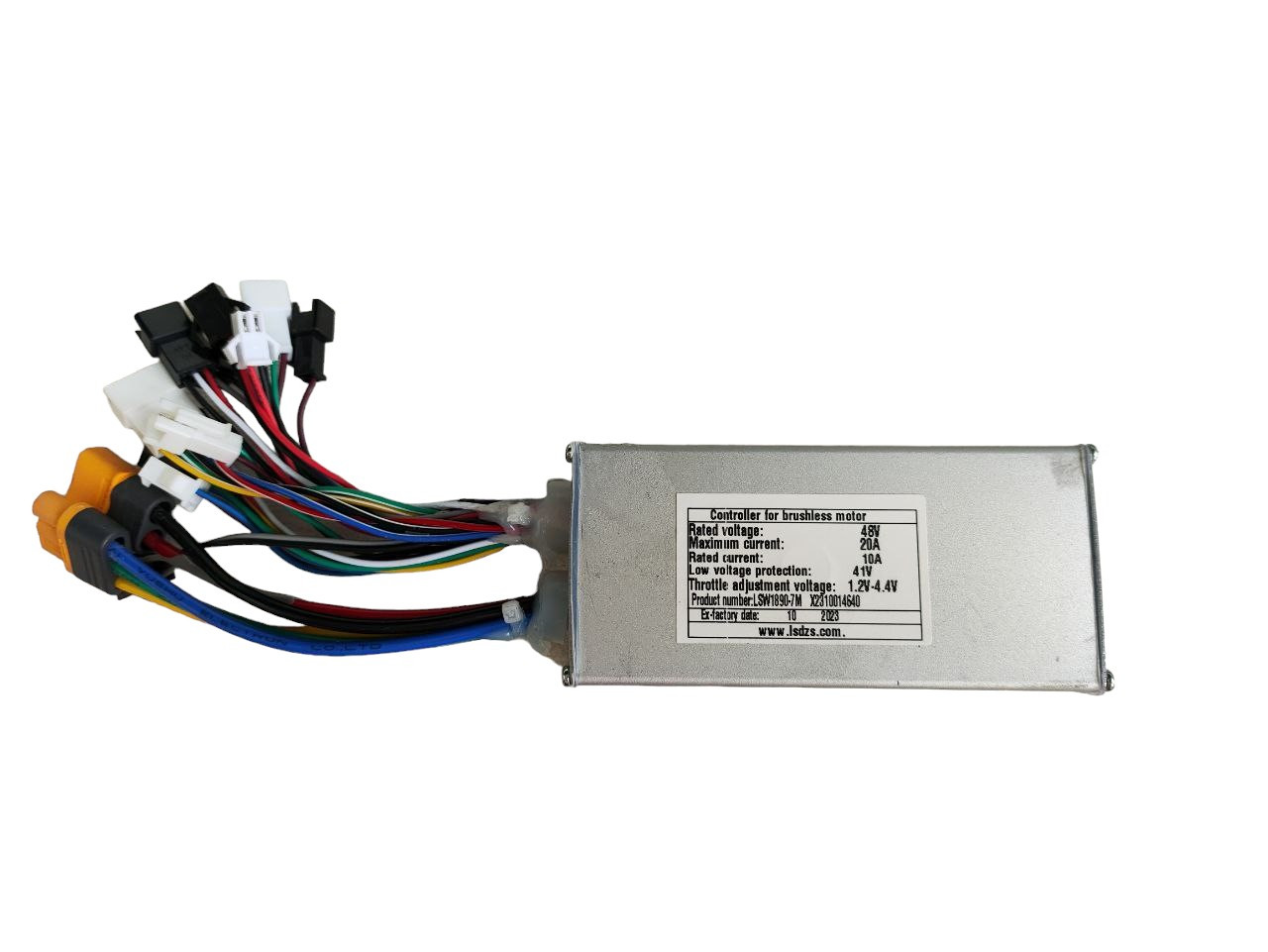 Контролер 48v 500w 20а для електровелосипеда Tecros F1/F2