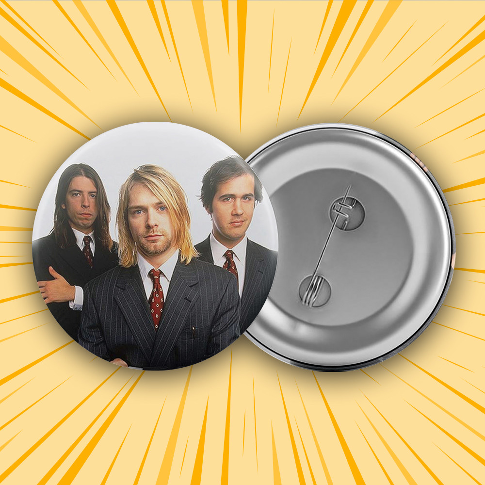 Значок 44 мм Nirvana