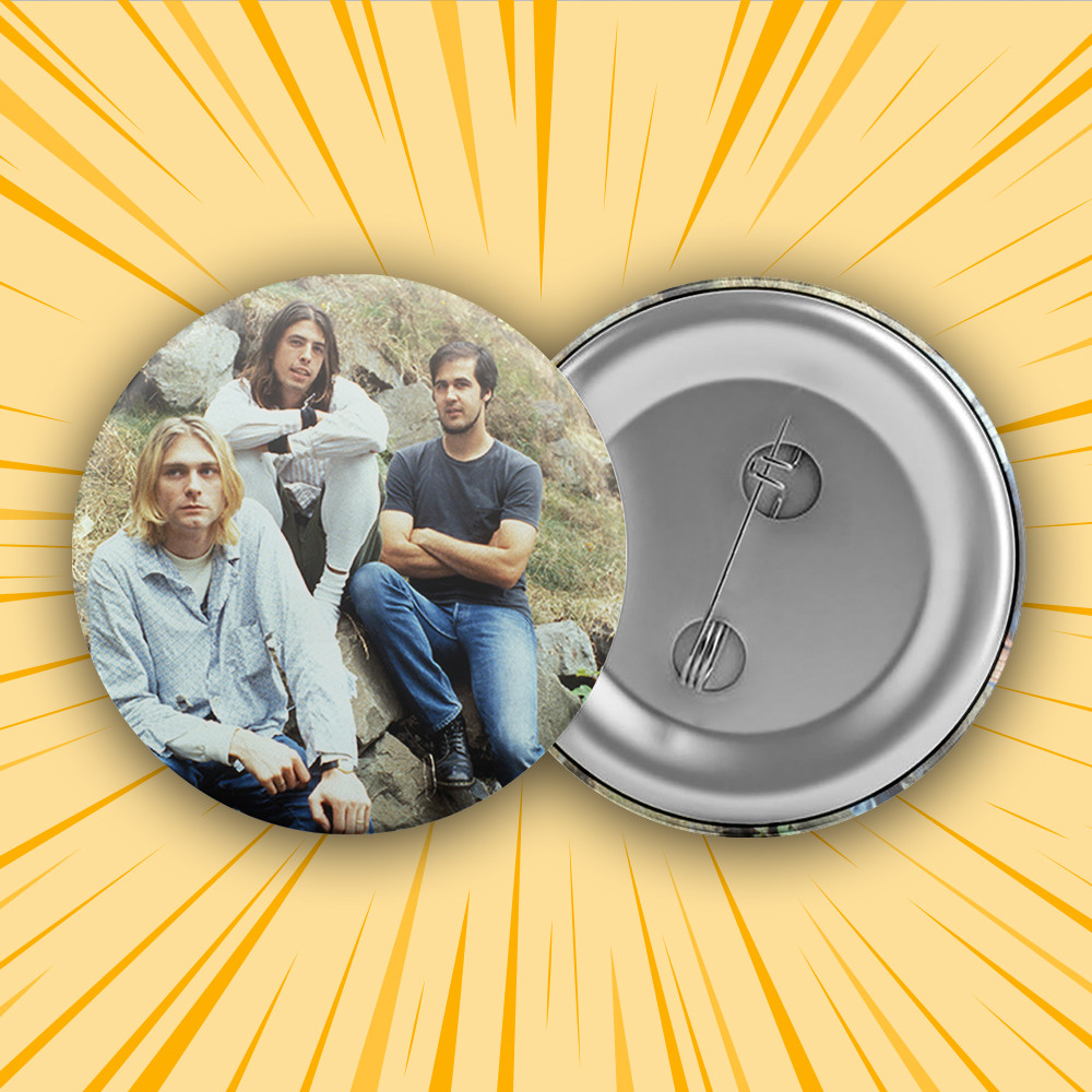 Значок 44 мм Nirvana 019