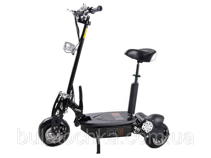 Електросамокат із сидінням TTG SM DES06C1 36V 1000W 12AH чорний