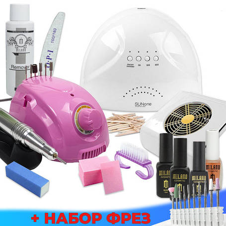 Стартові Набори для манікюру гель лаком 3 в 1