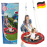 Дитяча підвісна гойдалка гніздо лелеки PLAYTIVE на 150 кг, фото 5