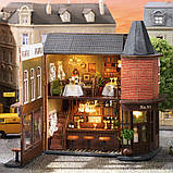 Румбокс Corner Restaurant конструктор Міні-будинок Кутовий Ресторан D-016, фото 9