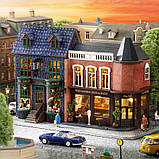 Румбокс Corner Restaurant конструктор Міні-будинок Кутовий Ресторан D-016, фото 8