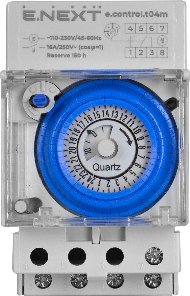 Реле часу електромеханічне e.control.t04m E.NEXT, фото 1