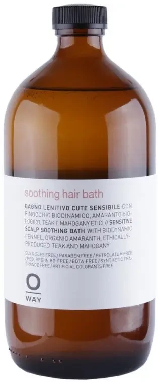 Шампунь для чутливої шккіри голови Oway Soothing Hair Bath 950 мл