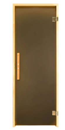 Двері для сауни і лазні Tesli Lux RS 190*80 (тон бронза)