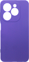 Силікон Tecno Spark 20/Spark 20c/Spark Go 2024/POP8/Infinix Hot40i/Infinix Smart8 purple Silicone Case