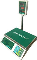 Ваги торговельні Дніпровіс ВТД-ЛД до 30 кг