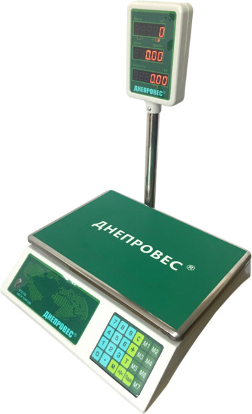 Ваги торговельні Дніпровіс ВТД-ЛД до 30 кг, фото 1