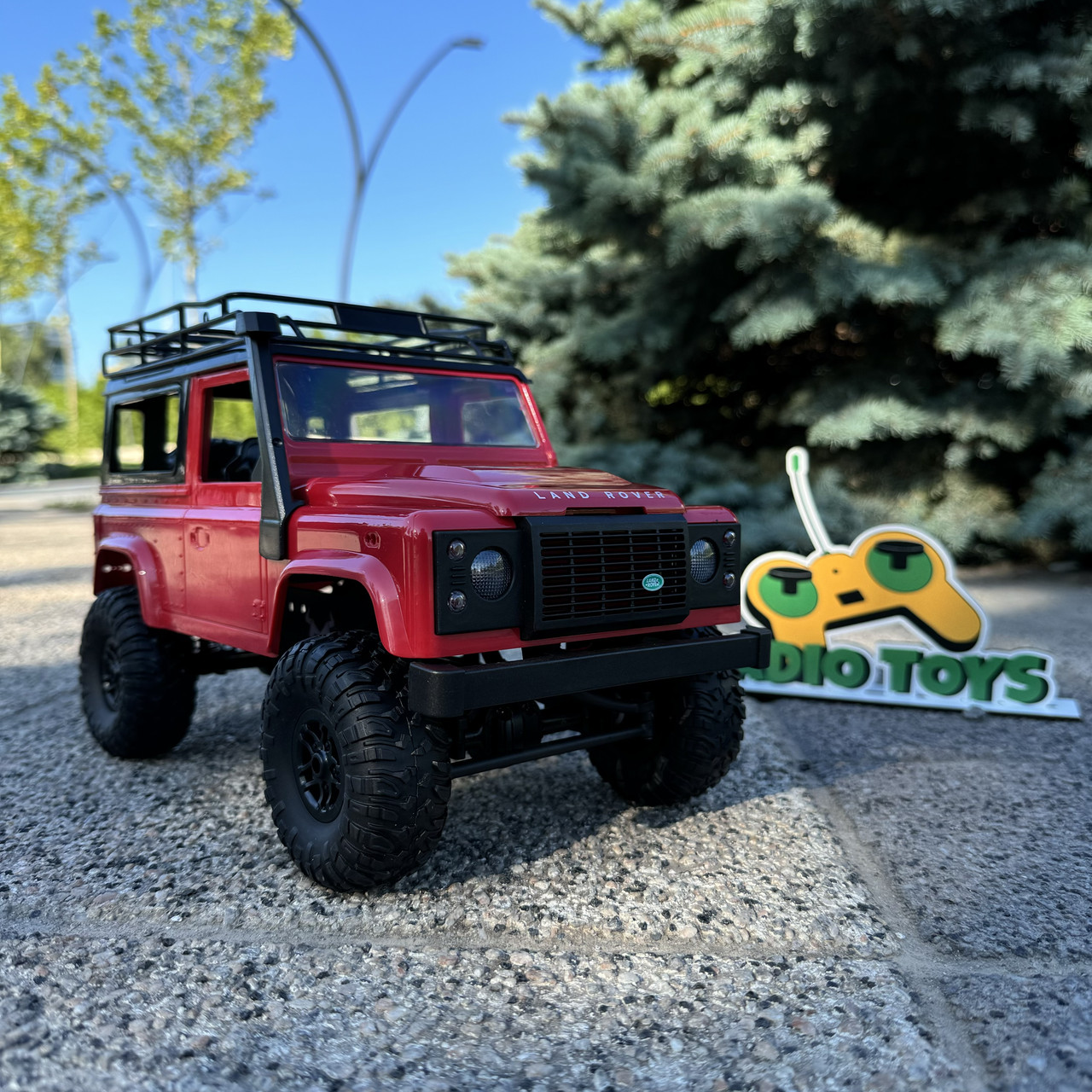 Джип на радіокеруванні Land Rover Defender | Краулер MN-90 на радіоуправлінні 1:12 4WD | Машинка на пульту, фото 1