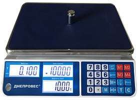 Ваги торговельні Дніпровіс ВТД-СЛ1