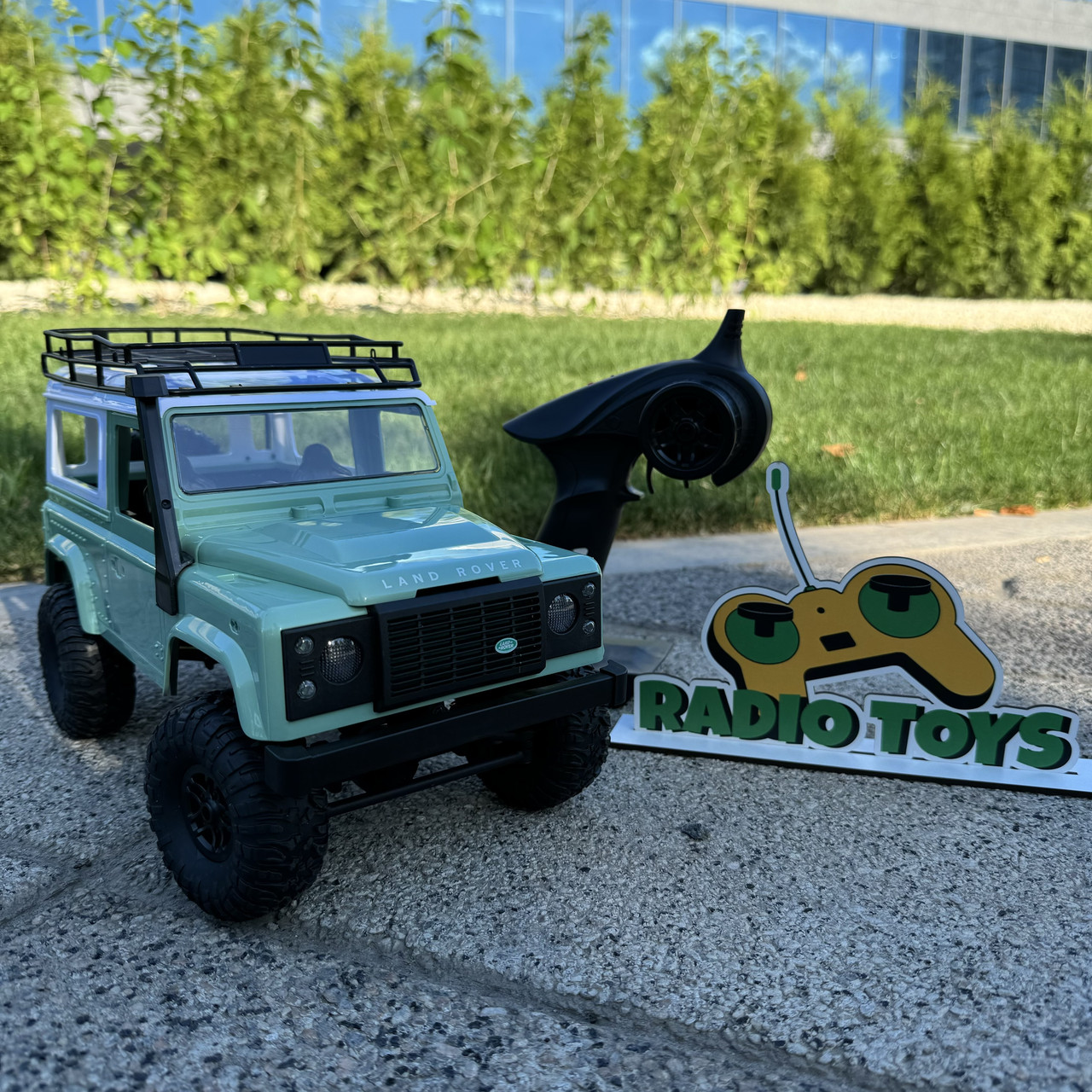 Джип на радіокеруванні Land Rover Defender | Краулер MN-90 на радіокеруванні 1:12 4WD | Машинка на пульті, фото 1