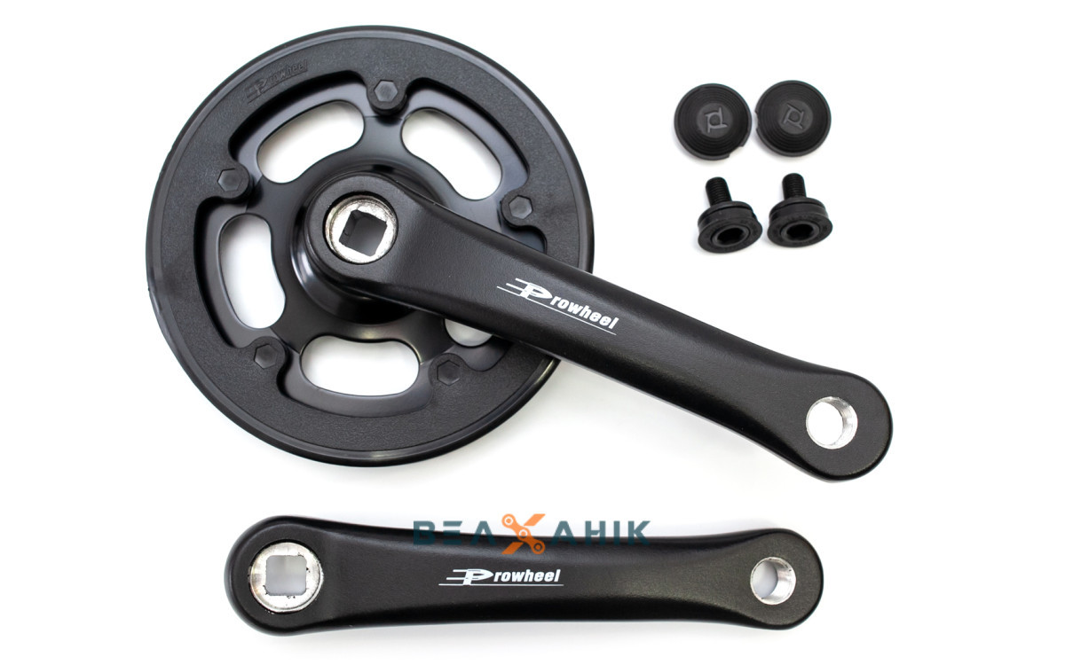Шатун 32T 152 мм AL PROWHEEL RA102PP ED чорний