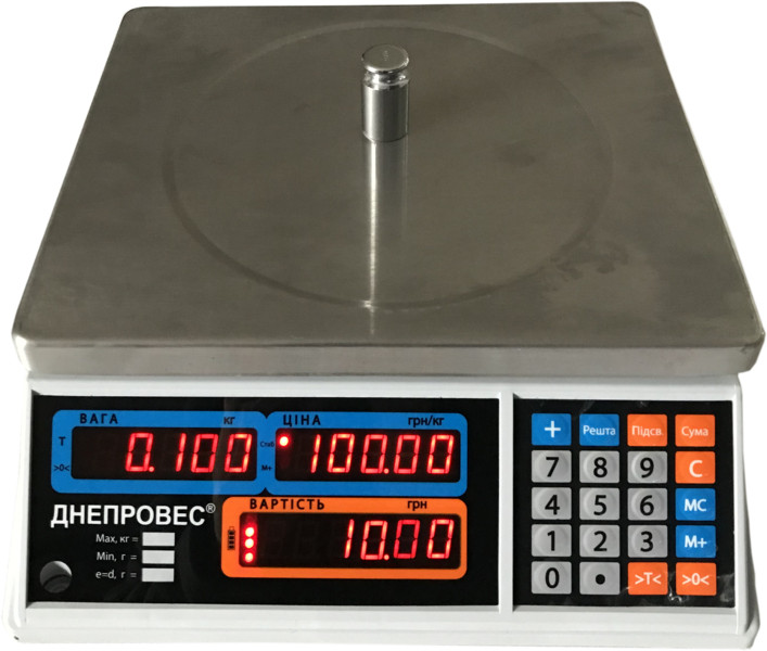 Ваги торговельні Дніпровіс ВТД-Т1-СВ, фото 1