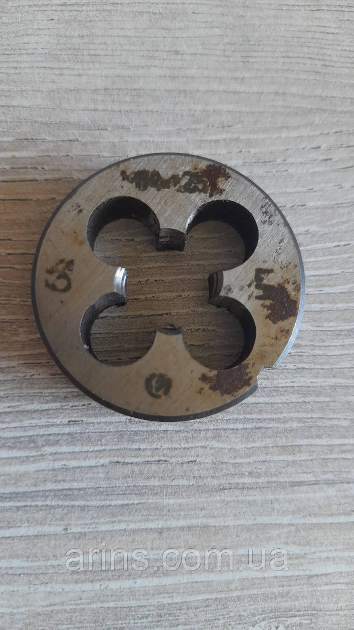 Плашка М14x1.25 лівобічна ГОСТ 9740-71, фото 1