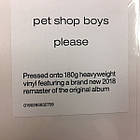 Pet Shop Boys - Please 1986/2018 (190295832759, 180 Gm.) Parlophone/EU Mint Вінілова пластинка (art.245583), фото 7