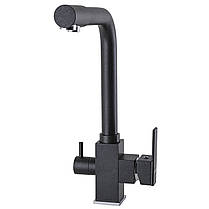Змішувач для кухні під осмос Globus Lux LAZER GLLR-0100-1-ONIX, фото 3