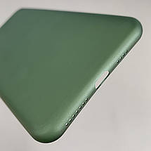 Чехол для iPhone 11 Pro Max ультратонкий карбоновый чехол на телефон айфон 11 про макс зелений LKG, фото 4