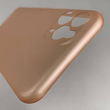 Чехол для iPhone 11 Pro ультратонкий карбоновый чехол на телефон айфон 11 про рожевий LKG, фото 5