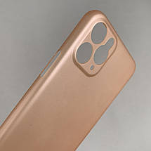 Чехол для iPhone 11 Pro ультратонкий карбоновый чехол на телефон айфон 11 про рожевий LKG, фото 3