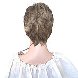 Перука руса з меліруванням коротка стрижка жіноча для жінок зі штучного волосся Hivision Linda 1733 ab607, фото 3