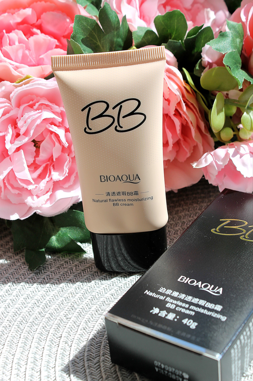 Зволожувальний тональний BB Крем Bioaqua Natural з омолоджувальним ефектом для вирівнювання тону, тон 02, 40g