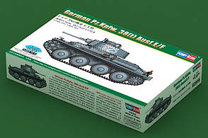 Pz.Kpfw. 38(t) Ausf.E/F. Збірна модель танка у масштабі 1/72. HOBBY BOSS 82956