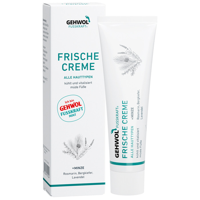 М'ятний освіжний бальзам для ніг Gehwol Frische Creme / Fusskraft Mint 75 мл, фото 1