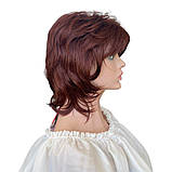 Перука червоне дерево коротка коротка стрижка жіноча для жінок для щоденного носіння Hivision 1943a-33a, фото 2