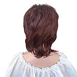 Перука червоне дерево коротка коротка стрижка жіноча для жінок для щоденного носіння Hivision 1943a-33a, фото 3