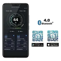 Акумуляторна батарея літієва Ecowatt LiFePO4 Smart BMS з Bluetooth 12,8 В 200Ah UBL-12-200S, фото 6