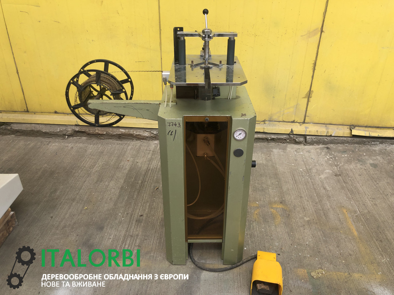 Скобозшивний верстат для рам Brevetti Velox, фото 1