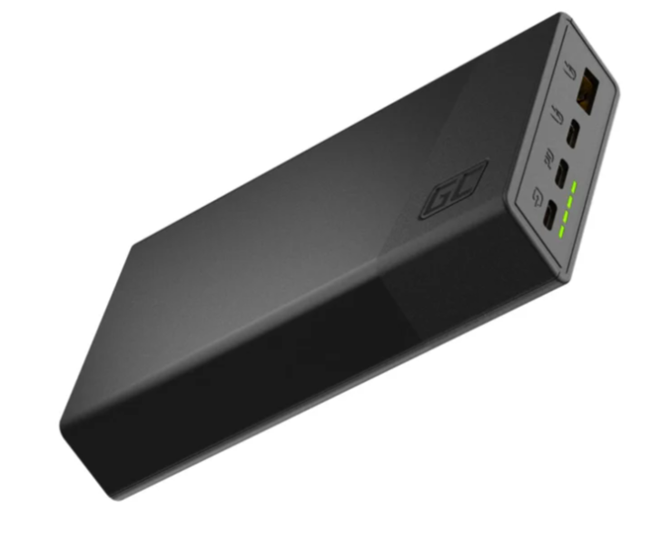 Green Cell PowerPlay 20S (22.5W, 3x USB-C) 20000mAh 5V 9V 12V  PBGC03S