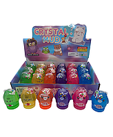 Слайм,  жуйка для рук тваринки з фруктами