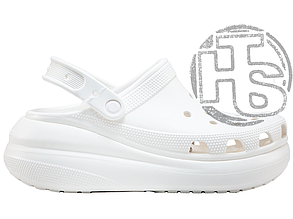 Жіночі крокси Crocs Classic Crush Clogs White 207521-100