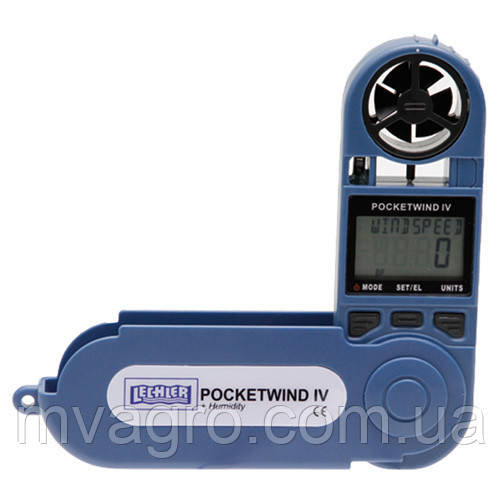 Анемометр 4-го покоління POCKETWIND IV, Lechler Німеччина, фото 1
