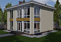 MS229 проект двухэтажного дома с подвалом.