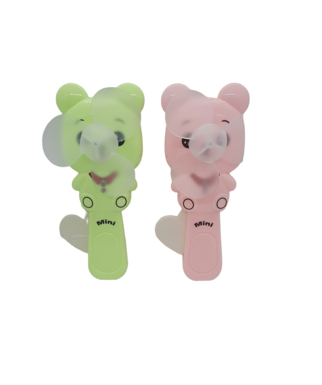 Дитячий міні вентилятор Ведмедик 13 см., фото 1