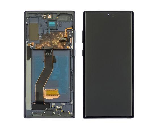 Дисплей для Samsung N975F | Galaxy Note 10 Plus з сенсором в рамці (Чорний) OLED