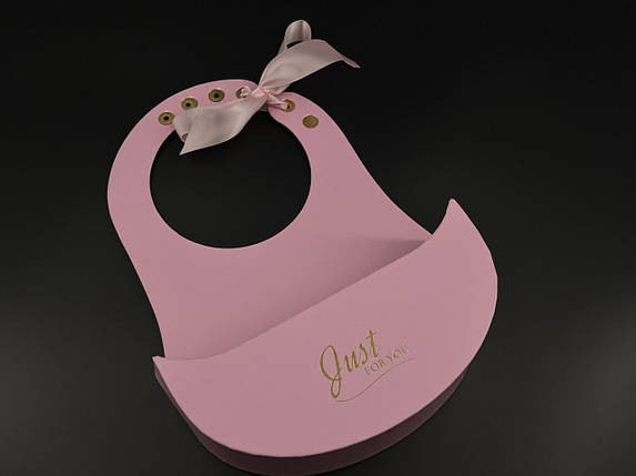 Коробки для квітів оксамитові флористичні Колір рожевий. 22х9см, фото 1