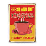 Дерев'яний постер Свіжозварена кава А5, фото 6