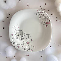 Тарілка 19см квадратна Sweet dream Vinnarc 7325к